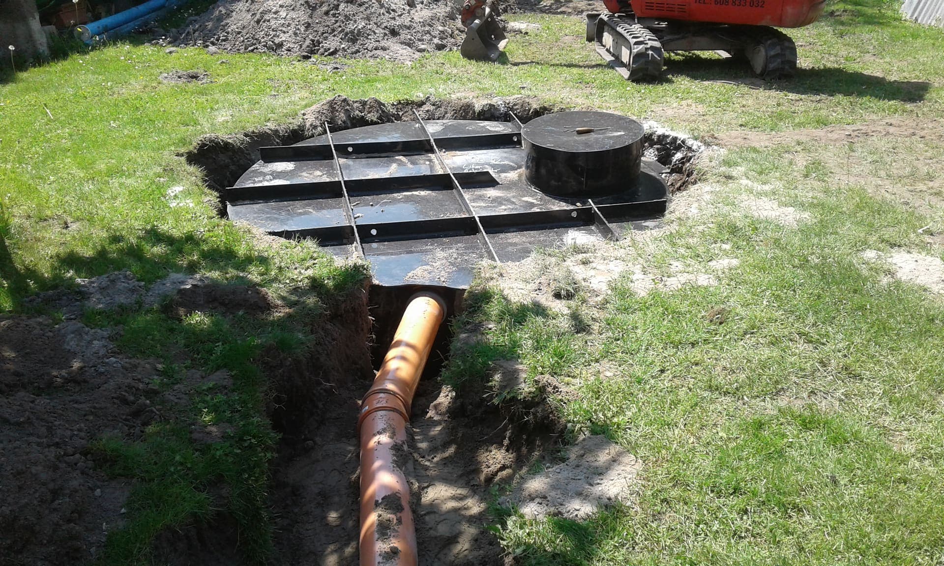 Inženýrské sítě – ukázka realizace
